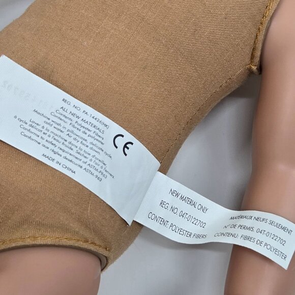 Pottery Barn Kids by Gotz Blond Doll with Bangs & Blue Eyes Nude 18" - Picture 8 of 10